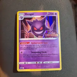 Pokemon Gengar SWSH241 Lost Origin Black Star Prerelease Promo Holo SUPER CLEAN! - Image 1