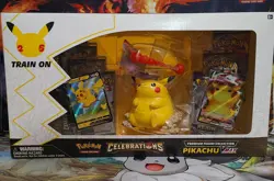 Pokemon TCG Celebrations Premium Figure Collection Pikachu VMAX Box 820650809408 - Image 1