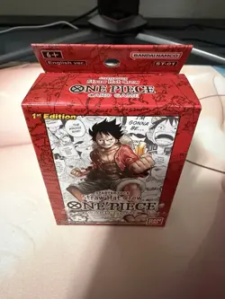 One Piece Straw Hat Crew Starter Deck ST-01 Super Pre Release 1st Edition Sealed - Image 2
