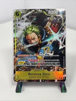 One Piece TCG Roronoa Zoro (Full Art) ST29-014 Starter Deck 29: Egghead Foil - Image 4