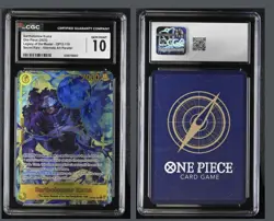 CGC 10 -ONE PIECE OP12-LEGACY OF THE MASTER 119 BARTHOLOMEW KUMA ALT ART SEC - Image 1