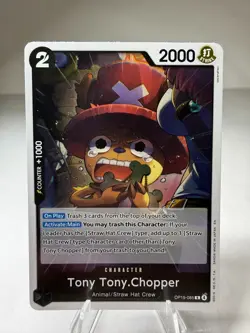 Tony Tony.Chopper OP15-085 Rare Foil One Piece Adventure on Kami's Island - Image 1