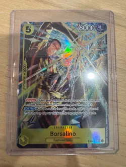 One Piece TCG Borsalino OP15 EB04 - 058 Alt / Parallel Art - SR - Image 1