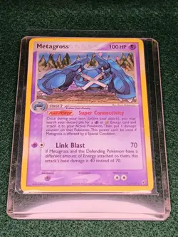 Metagross 11/107 EX Deoxys Holo Rare Pokemon Card 2005 English - Image 1