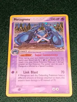 Metagross 11/107 EX Deoxys Holo Rare Pokemon Card 2005 English - Image 2