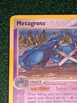 Metagross 11/107 EX Deoxys Holo Rare Pokemon Card 2005 English - Image 3