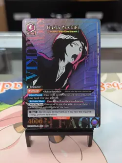 Union Arena Bleach Rukia Kuchiki UE01BT/BLC-1-053 SR* Alt Art Card English - Image 1