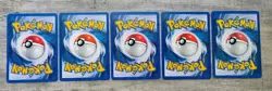 Pokemon Vintage GYM CHALLENGE Card Lot 1999 WOTC LP/NM Nice Lot! - Image 5