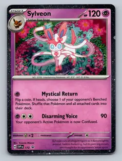 Sylveon - (Cosmos Holo) Promo SV: Scarlet & Violet Promo Cards 172 NM Free Shipp - Image 1