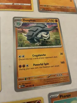 Lot Of 8 Phanpy and Donphan Pokemon Cards - Image 4