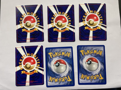 Japanese & English RARE Vintage Pokemon Card Lot Of 6 Various Sets 1996-1999 - Image 2