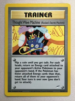 Pokemon Card - Thought Wave Machine - Unlimited - Rare (96/105) Neo Destiny *LP* - Image 1
