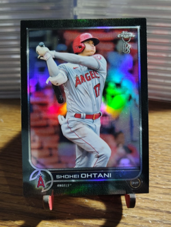 2022 TOPPS CHROME BEN BALLER EDITION MLB #1 Shohei Ohtani Los Angeles Angels - Image 1
