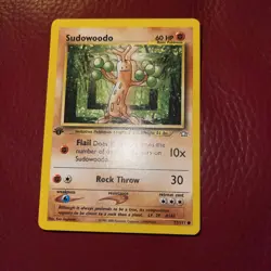Sudowoodo 1st Edition Neo Genesis 77/111 NM-Mint Condition - Image 1
