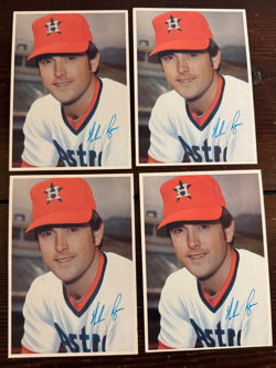 Lot of 4 1980 Topps NOLAN RYAN Jumbo Card 5 x 7 Card #20 of 60 - Image 1