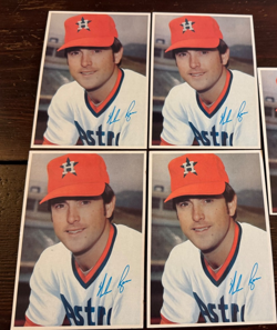 Lot of 4 1980 Topps NOLAN RYAN Jumbo Card 5 x 7 Card #20 of 60 - Image 2
