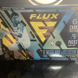 Panini 2022-23 NBA Flux Basketball Trading Card Mega Box - 36 Cards 746134147784 - Image 1