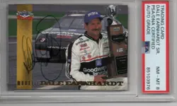 1995 CLASSIC DALE EARNHARDT SR AUTOGRAPHED Card NM-MT 8 PSA/DNA AUTO GRADE ONLY - Image 1