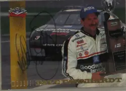 1995 CLASSIC DALE EARNHARDT SR AUTOGRAPHED Card NM-MT 8 PSA/DNA AUTO GRADE ONLY - Image 3