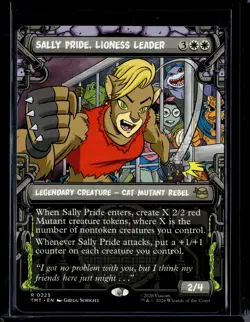 Sally Pride, Lioness Leader (Showcase) - 225 - TMT - NM - MTG - Image 1