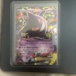 Pokemon TCG Gengar EX Temporal Forces Ultra Rare - Image 1