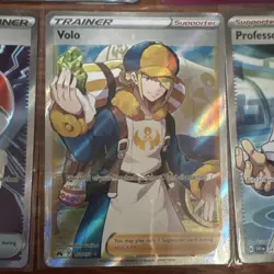 Pokemon TCG Holo Trainer & Supporter Card Lot - Geeta, Volo, Switch, Hyper Aroma - Image 5