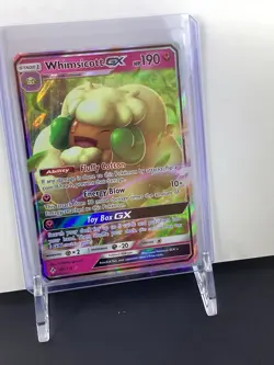 Pokemon TCG Whimsicott GX 140/214 Sm-Unbroken Bonds Ultra Rare Holo GX Card - Image 2
