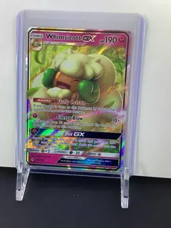 Pokemon TCG Whimsicott GX 140/214 Sm-Unbroken Bonds Ultra Rare Holo GX Card - Image 4