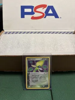 Pokemon TCG: Dark Celebi Reverse Holo Rare Card #4/101 Hidden Legends, Damaged. - Image 1