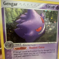 Pokemon Gengar EX Legend Maker 5/92 Holo Rare Stage 2 100 HP Card - Image 1