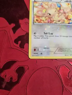 LP Minccino Legendary Treasures: Radiant Collection RC18/RC25 Pokemon Card - Image 3