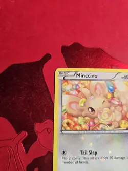 LP Minccino Legendary Treasures: Radiant Collection RC18/RC25 Pokemon Card - Image 4