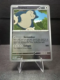 Snorlax 063 2026 Pokemon Perfect Order Reverse Holo Card NM+ (a) - Image 1