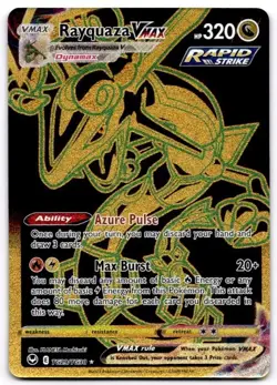 Rayquaza VMAX TG29/TG30 Silver Tempest Trainer Gallery Pokemon Holo NM - Image 1