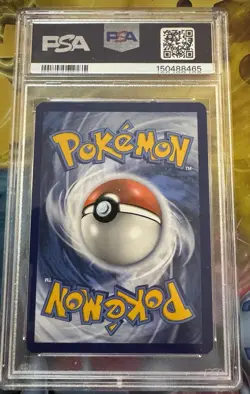 2023 Pokemon Blastoise ex #184 Ultra Rare PSA 7 Full Art Holographic FOIL - Image 2