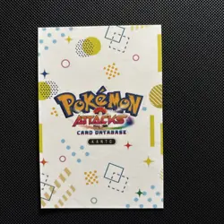 Pokemon Blastoise #009 Database Attacks Set Pink Shattered Holo - Image 2