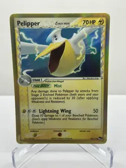 Pokemon TCG 2007 Vintage Pop Series Promos 5 Holo Card, Pelipper 14/17 - Image 1