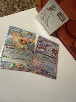 Pokemon Eevee ex Sylveon ex Prismatic/Surging Sparks- Girly Bundle - Image 3