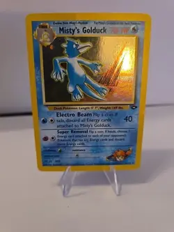 1999 Pokemon Misty's Goldduck Holo - Image 2