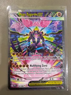 Mega Zygarde Ex 120/088 Special Illustration Rare Pokemon TCG NM Perfect Order - Image 1