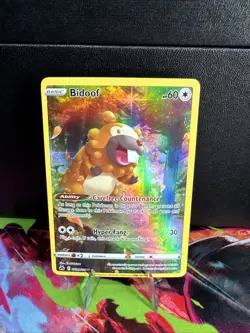 Bidoof GG29/GG70 Ultra Rare Pokemon TCG Crown Zenith: Galarian Gallery NM 1 - Image 1