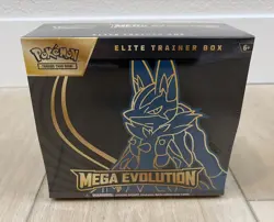 Pokemon TCG Mega Evolutions Lucario Elite Trainer Box ETB - NEW/FACTORY SEALED - Image 1