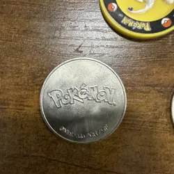 2001 Pokemon TCG Lugia Collectible Coin & Pokemon The Movie 2000 Lugia Coin - Image 3