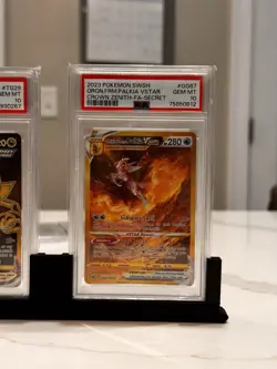 Pokemon Origin Forme Palkia VSTAR GG67/GG70 Crown Zenith Secret Rare PSA 10 Holo - Image 1