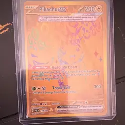 Pokemon Pikachu ex 179/131 Sv: Prismatic Evolutions Holo Hyper Rare EX HP200 - Image 1