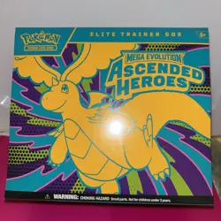 Pokemon Mega Evolution Ascended Heroes Elite Trainer Box Sealed - Image 1