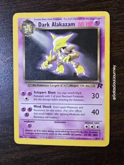 Vintage Pokemon Card Lot - Team Rocket Dark Alakazam + More - LP (9 Cards) - Image 2