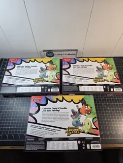 3x Pokemon TCG - Ascended Heroes First Partner Deluxe Pin Collection 🍀🍀 - Image 5