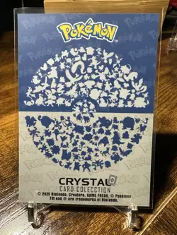 2025 Pokemon Crystal Card Collection Black Dark Edition #064 Kadabra Holo - Image 5