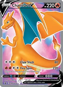 Charizard V SWSH050 - Sealed Holo Promo Sword & Shield Promo Pokemon NM/LP - Image 4